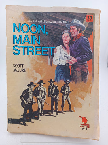 Noon, Main Street (Cleveland Western No 1419) by Scott McLure - Book Express - Used Print Books
