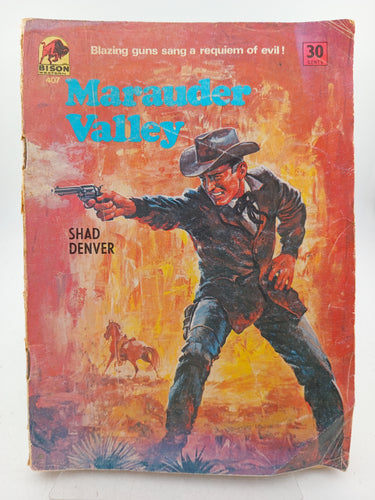 Marauder Valley (Bison Western No 407) by Shad Denver - Book Express - Used Print Books