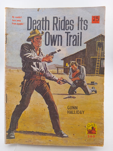 Death Rides Its Own Trail (Santa Fe Western No 360) by Gunn Halliday - Book Express - Used Print Books