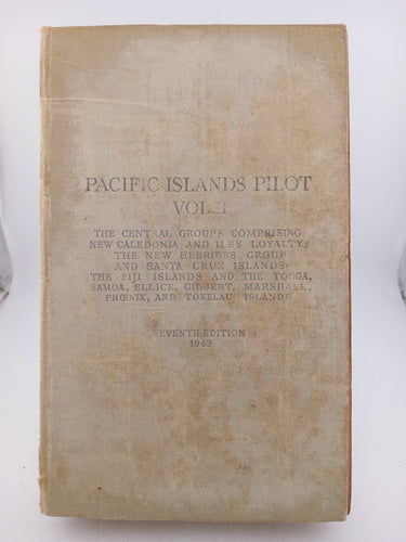 Pacific Islands Pilot Vol II - 7th Edition 1943 by Hydrographer of the Navy - Book Express - Used Print Books