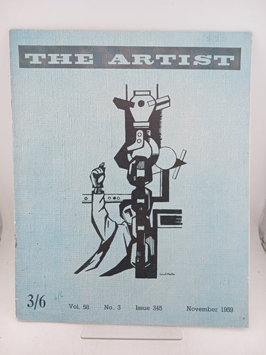 The Artist Vol 58 No 3 Issue 345 November 1959 by Leonard Richmond (editor) - Book Express - Used Print Books