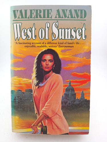 West of Sunset by Valerie Anand - Book Express - Used Print Books