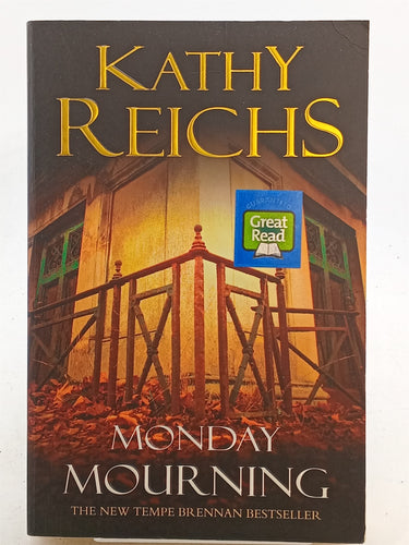 Print Books - Monday Mourning by Kathy Reichs - Book Express
