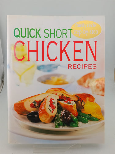 Print Books - Step-by-step Quick, Short, Chicken Recipes by Condident Cooking - Book Express