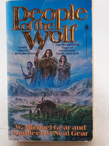 Print Books - People of the Wolf by Michael Gear,Kathleen Gear - Book Express