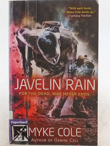 Print Books - Javelin Rain by Myke Cole - Book Express