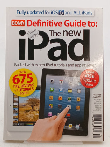 Print Books - Definitive Guide to the New iPad by BDM - Book Express