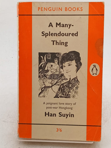 Print Books - A Many Splendoured Thing by Han Suyin - Book Express
