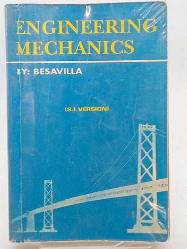 - Solutions to Problems in Engineering Mechanics by Venancio I. Besavilla - Book Express