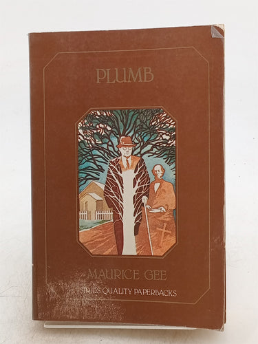 Print Books - Plumb by Maurice Gee - Book Express