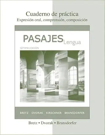 Pasajes: Cuaderno De Practica, 7th Edition cover image
