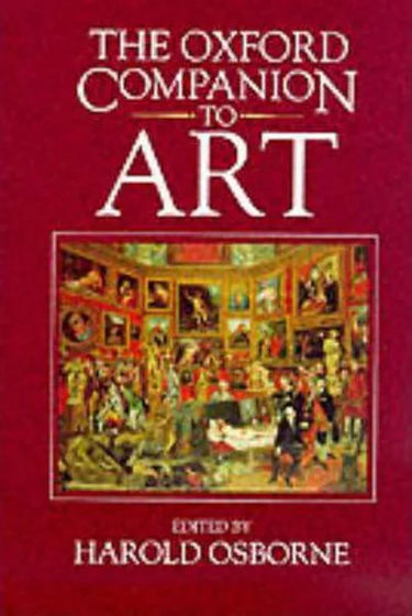The Oxford Companion to Art cover image