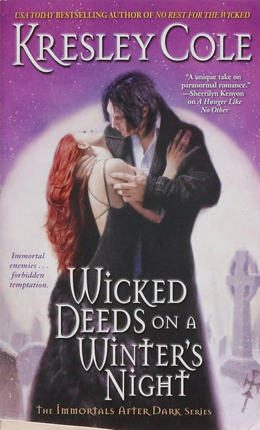 Wicked Deeds on a Winter's Night (Immortals After Dark, Book 3) cover image