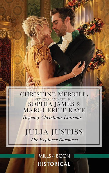 Unwrapped Under the Mistletoe/One Night with the Earl/A Most Scandalous Christmas/The Explorer Baroness cover image
