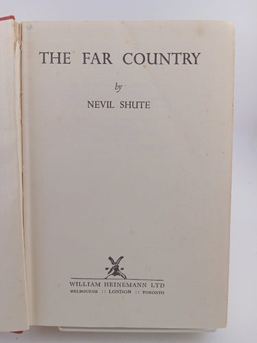 The Far Country by Nevil Shute - Book Express - Used Print Books