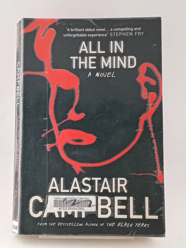 All In the Mind by Alastair Campbell - Book Express - Used Print Books