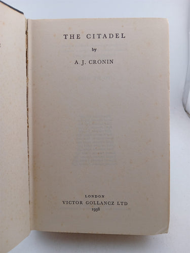 The Citadel by A.J. Cronin
