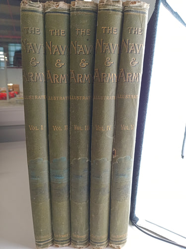Navy & Army Illustrated, Volumes 1 to 5 by Charles N. Robinson - Book Express - Used Print Books