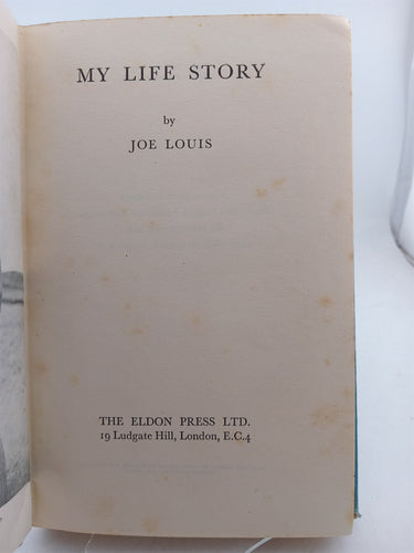 My life story by Joe Louis