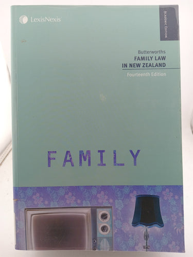 Family law in New Zealand -Butterworths  2 volumes by K O'Hagan (editor)