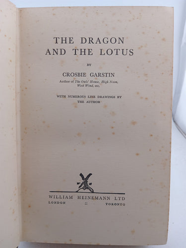 The dragon and the lotus by Crosbie Garstin