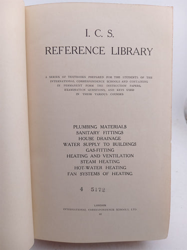 ICS Reference Library  by I C S Reference Library