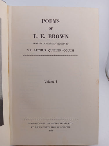 Poems of T.E. Brown by T.E. Brown