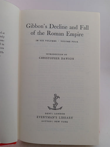 Gibbon's Decline and Fall of the Roman Empire (Volume 4 of 6) by Edward Gibbon