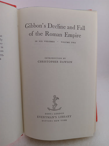 Gibbon's Decline and Fall of the Roman Empire (Volume 2 of 6) by Edward Gibbon