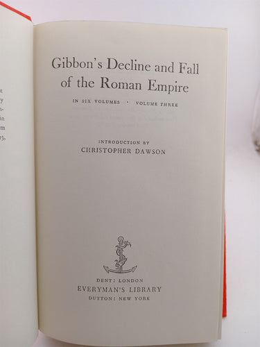 Gibbon's Decline and Fall of the Roman Empire (Volume 3 of 6) by Edward Gibbon