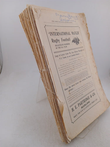The triumphant tour of the New Zealand footballers 1905 by George H. Dixon