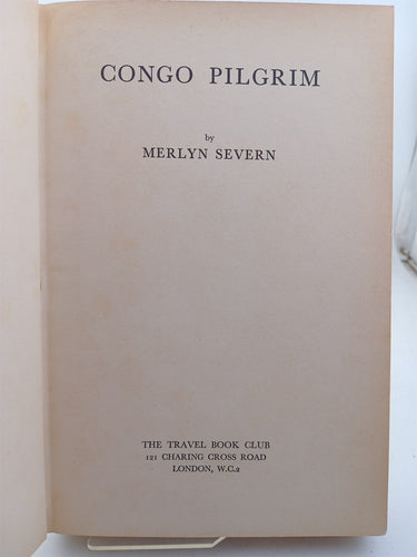 Congo pilgrim by Merlyn Severn