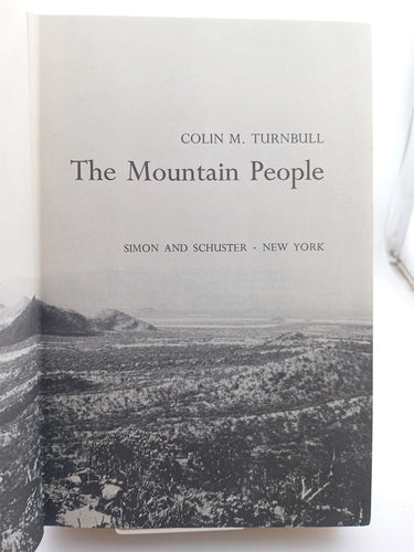 The mountain people by Colin M. Turnbull