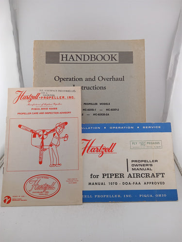 Hartzell Propeller Models  Constant Speed and Feathering  -Handbook by Hartzell Propeller Inc