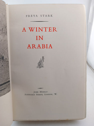 a winter in arabia by Freya Stark