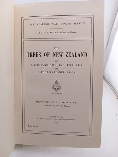 The trees of New Zealand by L. Cockayne, E. Phillips Turner