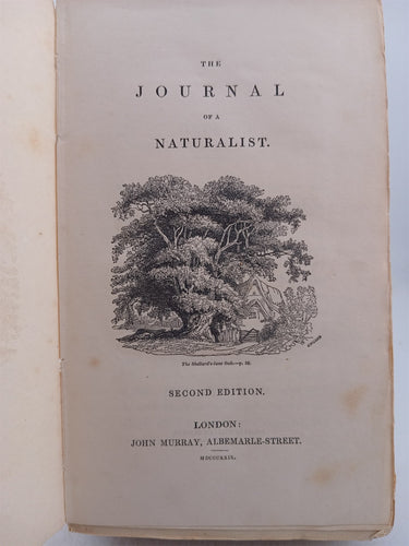 Journal of a Naturalist by Leonard Knapp
