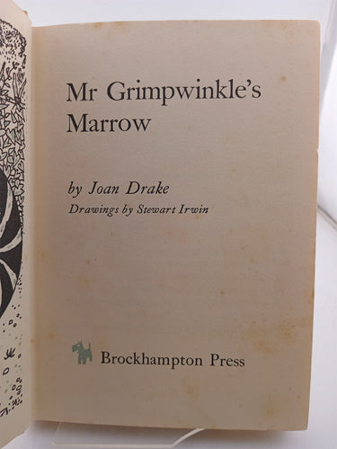 Print Books - Mr Grimpwinkle's marrow by Joan Drake - Book Express