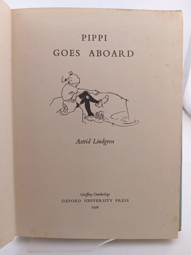 Print Books - Pippi goes aboard by Astrid Lindgren - Book Express