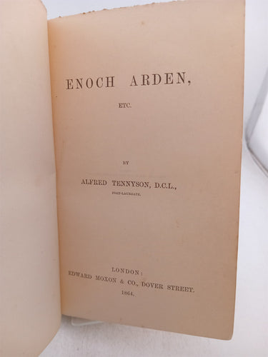 Enoch Arden Etc by Alfred Tennyson