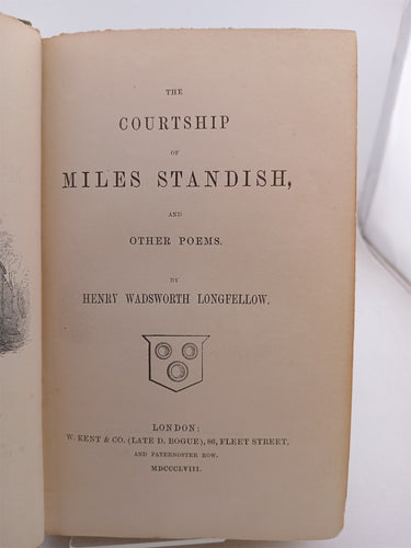 Print Books - The Courtship of Miles Standish and Other Poems by Henry Wadsworth Longfellow - Book Express