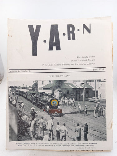 Yarn (Volume 2 - 2 Issues) by NZ Railways Locomotive Society