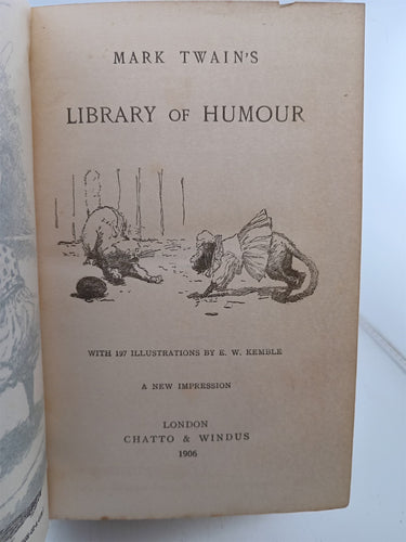 Print Books - Library of Humour by Mark Twain - Book Express