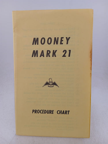 Print Books - Mark 21 Owners Manual by Mooney Aircraft Inc - Book Express
