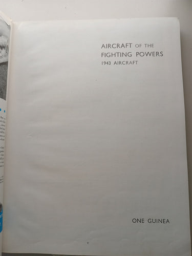 Aircraft of the fighting powers volume 4 by H.J Cooper, O.G. Thetford