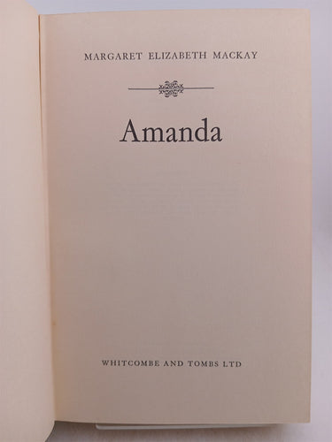 Amanda by Margaret Elizabeth Mackay