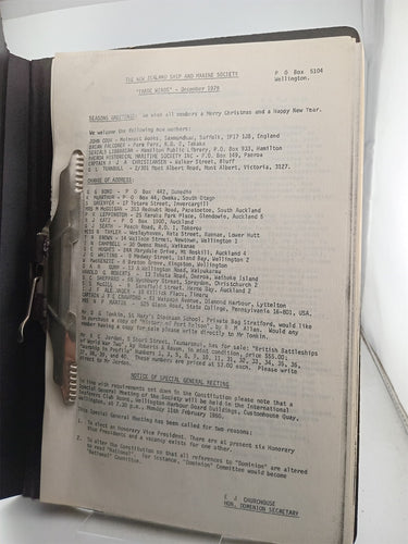 Print Books - Tradewinds (newsletter) of NZ Ship & Marine Society (1959 to 1969) by Nz Ship,Marine Society - Book Express