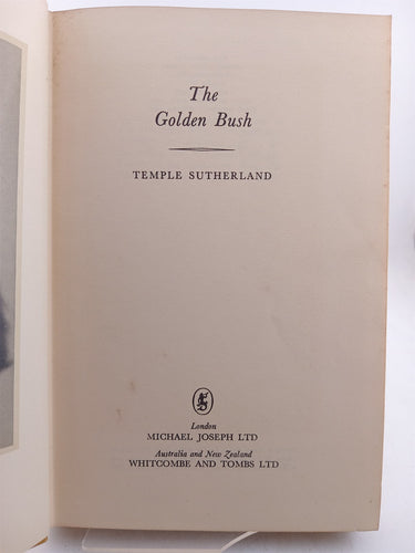 The Golden Bush by Temple Sautherland