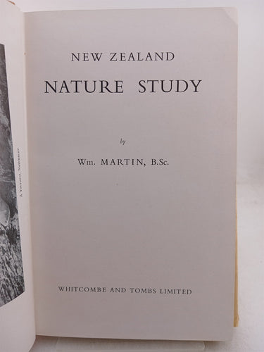 Print Books - New Zealand Nature Study by W. M. Martin - Book Express