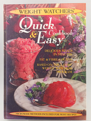 Weight Watchers Quick & Easy Cookbook by Richard Porter